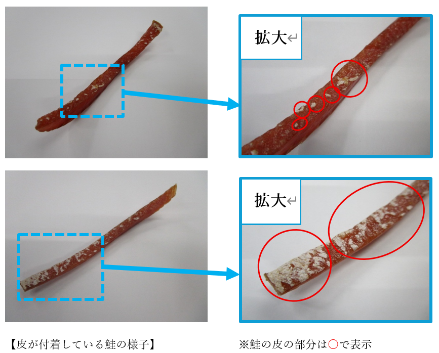 鮭の皮