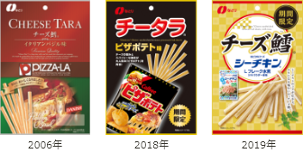 なとりのロングセラー商品 チーズ鱈 の歴史