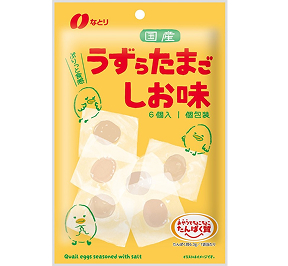 うずらのたまごしお味3個(約22g)