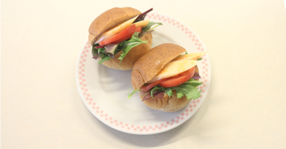 チーズinかまぼこサンド